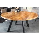 Kerek étkezőasztal Thunder 140 cm mangó