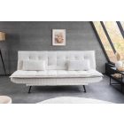 Aria fekvőhellyé alakítható 3 személyes kanapé 195cm bézs kord 