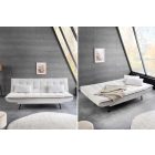 Aria fekvőhellyé alakítható 3 személyes kanapé 195cm bézs kord 