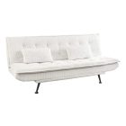 Aria fekvőhellyé alakítható 3 személyes kanapé 195cm bézs kord 