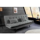 Aria fekvőhellyé alakítható 3 személyes kanapé 195cm szürke kord 