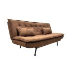 Aria fekvőhellyé alakítható 3 személyes kanapé 195cm barna  