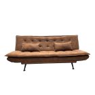 Aria fekvőhellyé alakítható 3 személyes kanapé 195cm barna  