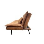 Aria fekvőhellyé alakítható 3 személyes kanapé 195cm barna  