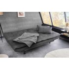 Aria fekvőhellyé alakítható 3 személyes kanapé 195cm szürke  