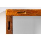 3 fali polc szett Miley barna / sheesham 