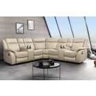 Design 5 üléses mozifotel Movie bézs műbőr