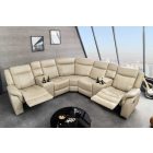 Design 5 üléses mozifotel Movie bézs műbőr