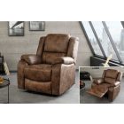 Design egy személyes mozifotel Movie antik barna műbőr