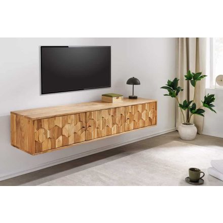 TV asztal Kamryn függő 160 cm akác