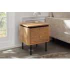 Stílusos éjjeliszekrény Velora 55cm tölgy 