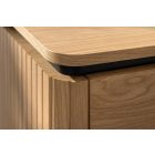 Stílusos éjjeliszekrény Velora 55cm tölgy 