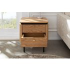 Stílusos éjjeliszekrény Velora 55cm tölgy 