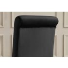 Stílusos szék Rococo III fekete-arany bársony