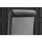 Stílusos szék Rococo III szürke-arany bársony