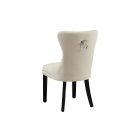 Design szék Queen II. bézs len