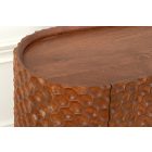 Design komód Nobile 180 cm 3D barna mangófa