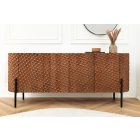 Design komód Nobile 180 cm 3D barna mangófa