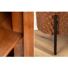 Design komód Nobile 180 cm 3D barna mangófa