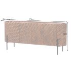 Design komód Nobile 180 cm 3D barna mangófa