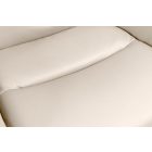 Design forgószék Maddison III bézs bőr