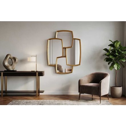 Stílusos tükör Fiora 90 cm arany