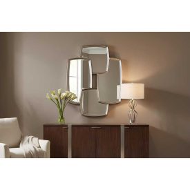 Stílusos tükör Fiora 90 cm ezüst