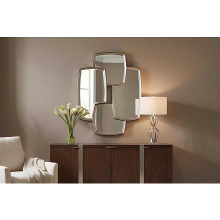 Stílusos tükör Fiora 90 cm ezüst