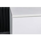 Stílusos TV asztal Arvo 160cm fehér - natúr barna