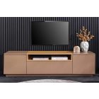 Stílusos TV asztal Arvo 160cm világosbarna - natúr barna 