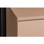 Stílusos TV asztal Arvo 160cm világosbarna - natúr barna 