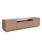 Stílusos TV asztal Arvo 160cm világosbarna - natúr barna 