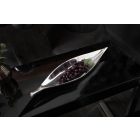 Dekor tál Folia 41 cm ezüst