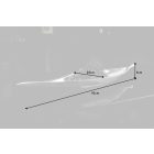 Dekor tál Folia 41 cm ezüst