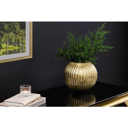 Design váza Prestige 20 cm antik arany