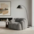 Design fotel Varese szürke