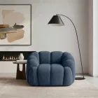 Design fotel Varese sötétkék