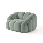 Design fotel Varese türkiz