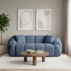 Varese design 2 személyes kanapé 199 cm sötétkék