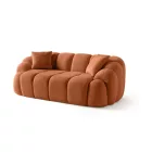 Varese design 2 személyes kanapé 199  cm téglavörös