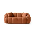 Varese design 2 személyes kanapé 199  cm téglavörös