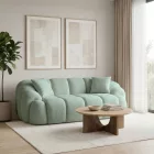 Varese design 2 személyes kanapé 199 cm türkiz