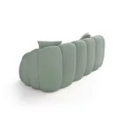 Varese design 2 személyes kanapé 199 cm türkiz