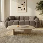 Varese design 3 személyes kanapé 233 cm barna