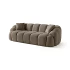 Varese design 3 személyes kanapé 233 cm barna