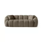 Varese design 3 személyes kanapé 233 cm barna