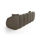 Varese design 3 személyes kanapé 233 cm barna