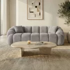 Varese design 3 személyes kanapé 233 cm szürke