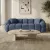 Varese design 3 személyes kanapé 233 cm sötétkék