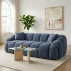 Varese design 3 személyes kanapé 233 cm sötétkék